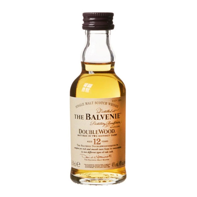 Set 2 x Whisky Balvenie Doublewood Single Malt, 12 ani, 40 % Alcool, 50 ml