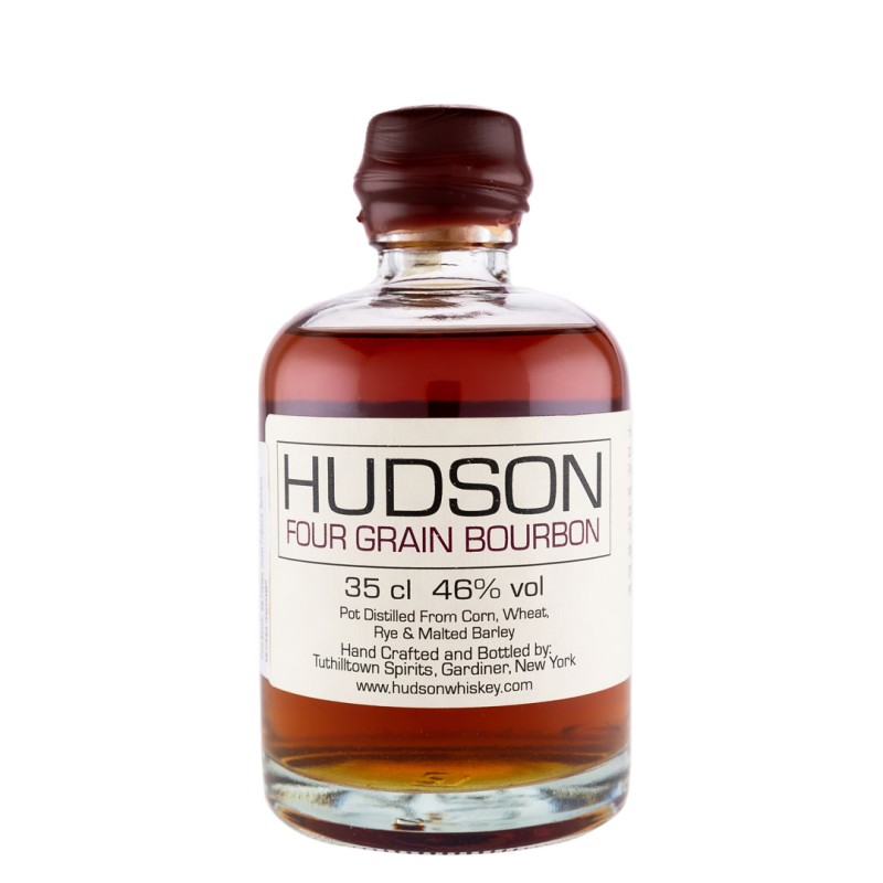 Set 2 x Whisky Hudson Four Grain Bourbon 0.35 l, 46%