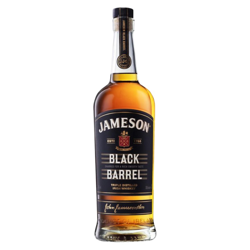 Set 2 x Whisky Jameson Black Barrel, Alcool 40%, 0.7 l