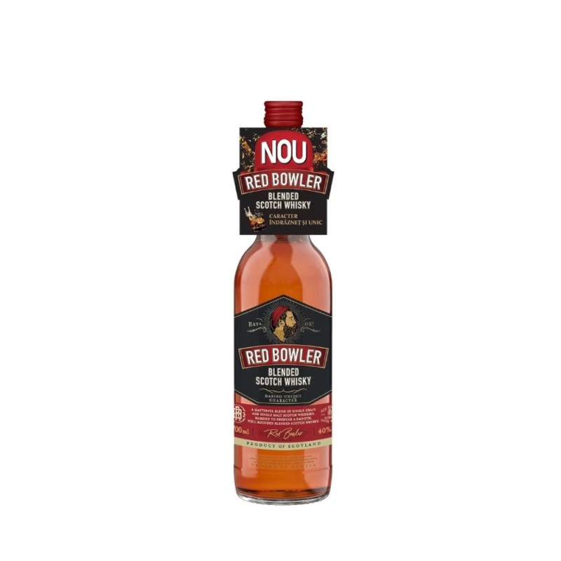Set 2 x Whisky Red Bowler, 40%, 1 l