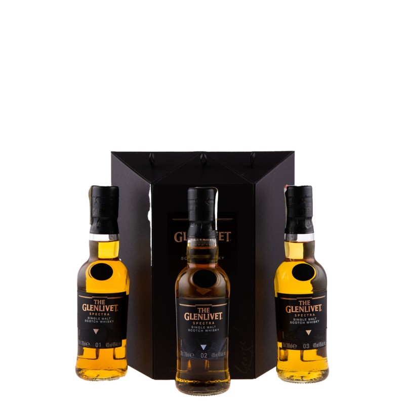 Set 2 x Whisky The Glenlivet Spectra, Sticla 3 x 0.20 l
