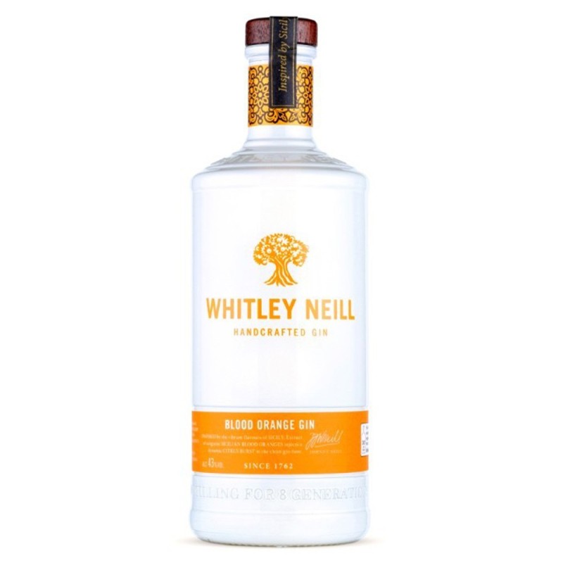 Set 2 x Whitley Neill - Gin Blood Orange 43% Alc 0.7l