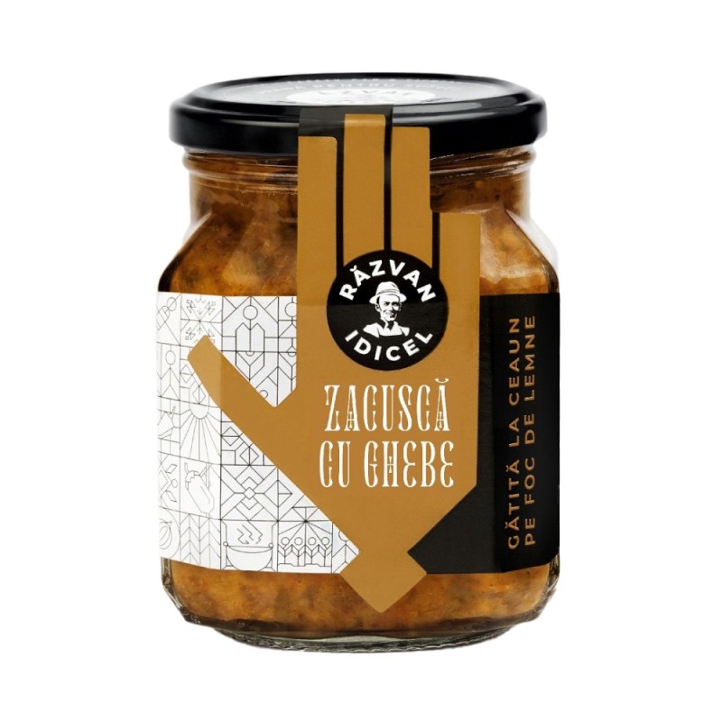 Set 2 x Zacusca cu Ghebe la Ceaun, Razvan, 350 g