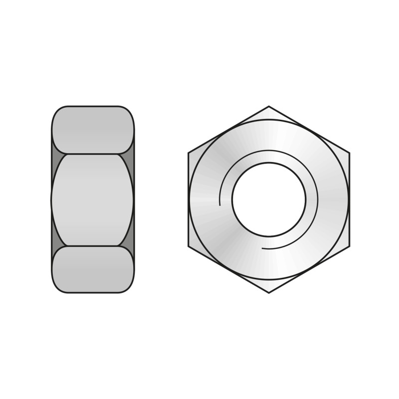 Set 200 x Piulita Hexagonala 555 Plastic-M4