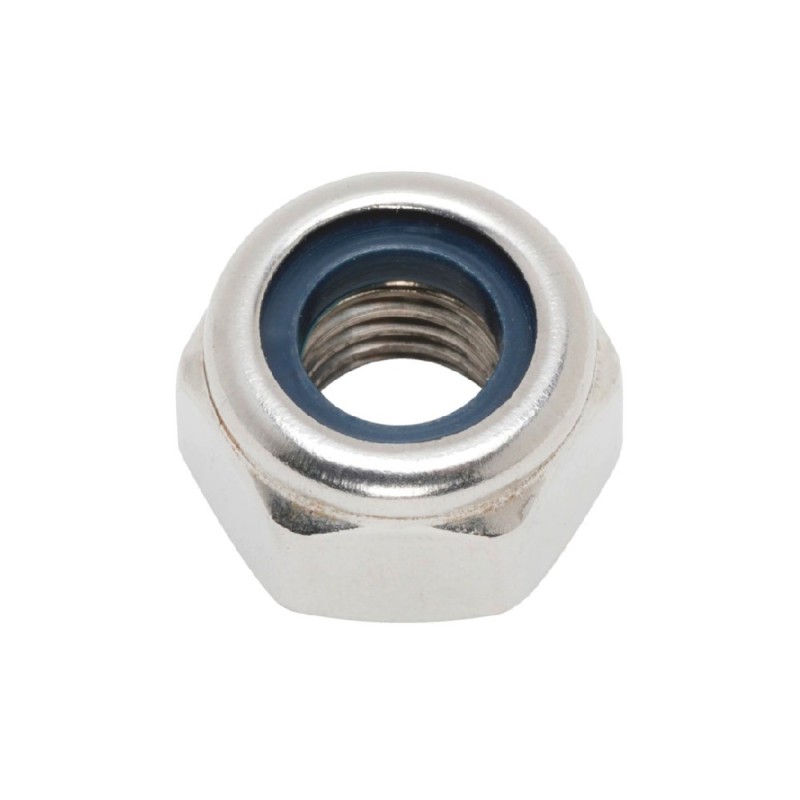 Set 200 x Piulita Hexagonala Inalta cu Autoblocare din 982, Inox A2 - M6