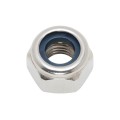 Set 200 x Piulita Hexagonala Inalta cu Autoblocare din 982, Inox A2 - M6