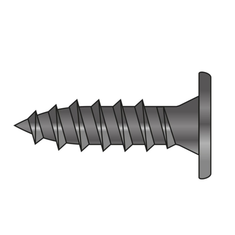 Set 200 x Surub Autofiletant cu Cap Extraplat pentru Tabla, Otel, Zincat - 4.2x22