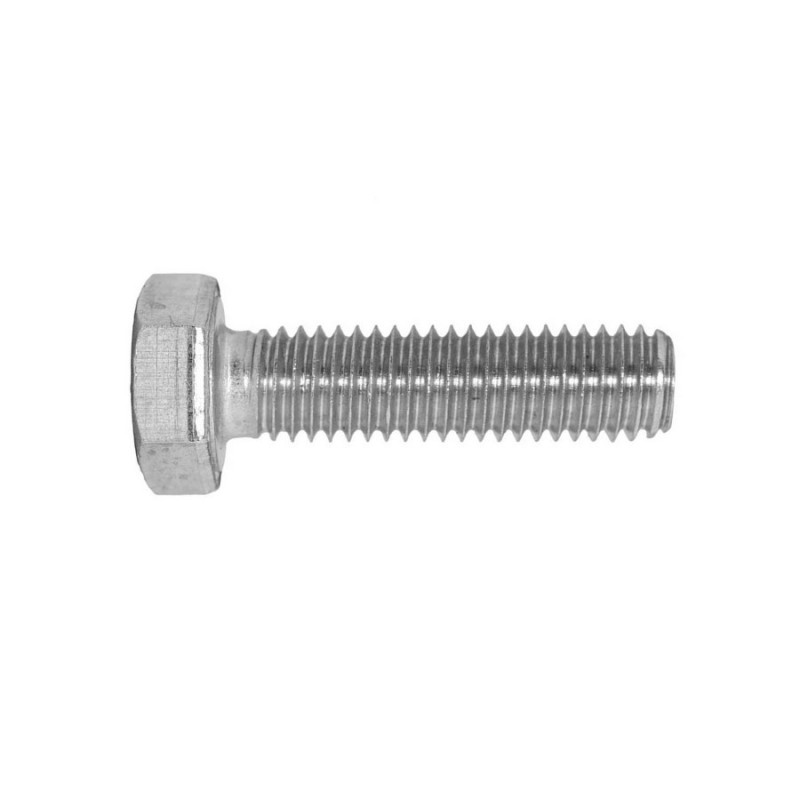 Set 200 x Surub Total Filetat Cap Hexagonal Crestat 933 Otel Gr.8.8 Zincat-M8 x 30