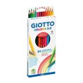 Set Creioane Colorate Colors 24 de Bucati 3.0 Giotto