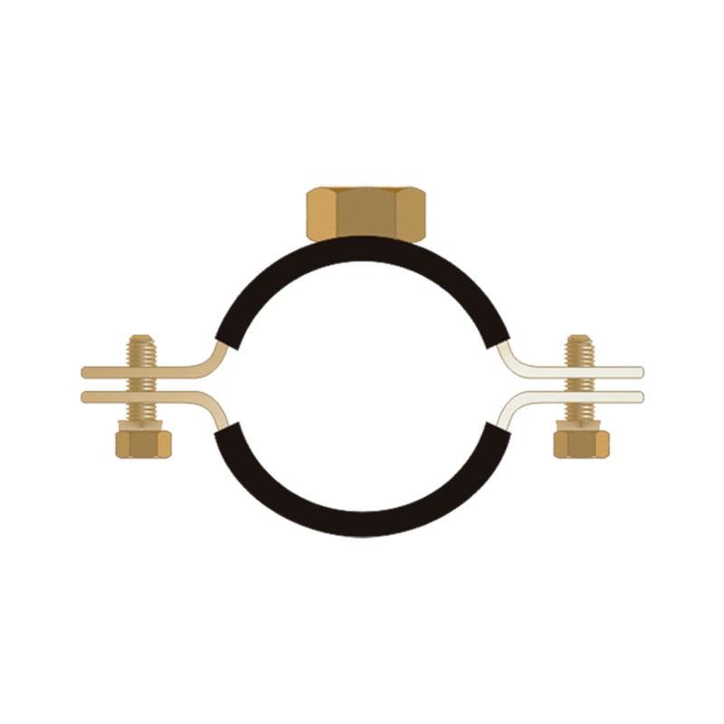 Set 25 x Colier Greu-Banda 25x2.5 mm Protectie Cauciuc-1"  31-39