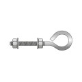 Set 25 x Ochi Filetat Saibe Piulite Otel Zincat-M 12 X 40