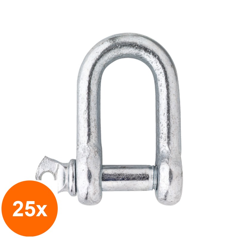 Set 25 x Ochi Ridicare 12-Otel Zincat