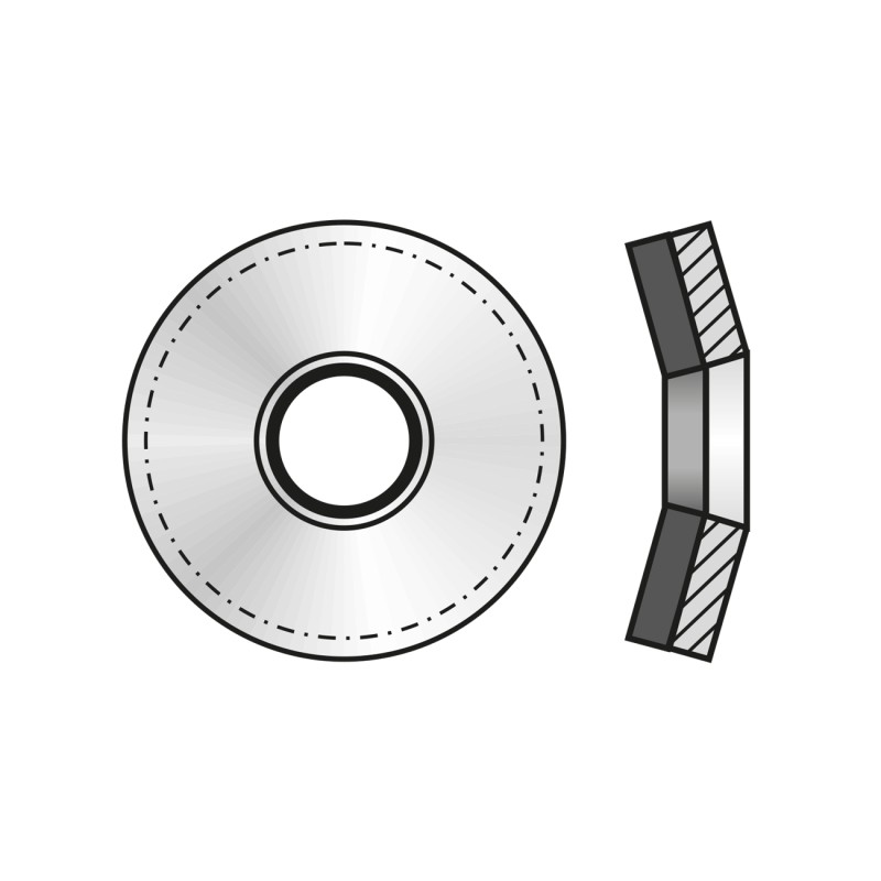 Set 250 x Saiba Cauciucata Epdm Pentru Etansare Inox A2-8.4 X 25