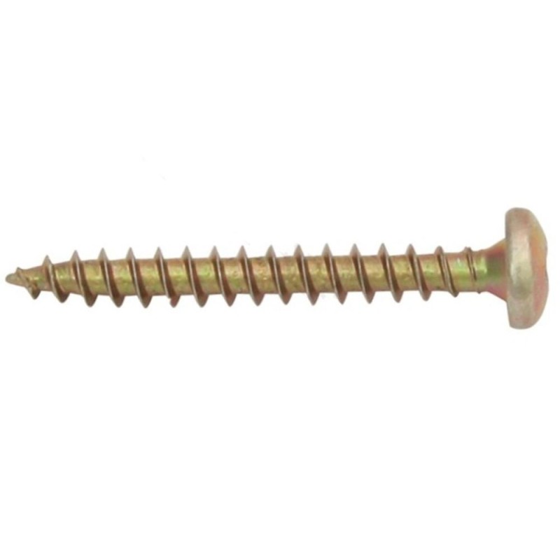 Set 250 x Surub Pal Cap Bombat Otel Zincat Galben-5 X 40pz2