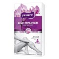 Set 3 Cutii x 14 Benzi Depilatoare Farmec, pentru Corp, cu Extract de Orhidee + 2 Servetele
