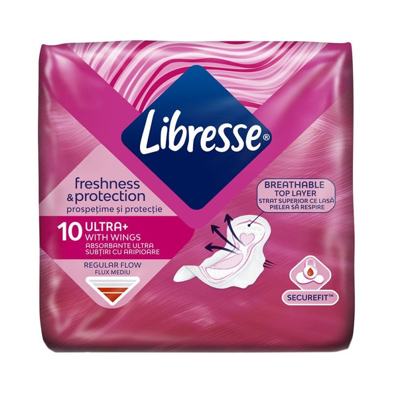 Set 3 x 10 Absorbante Libresse Ultra Normal