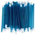 Set 3 x 100 Aspiratoare Saliva 15 cm, Cap Detasabil Albastru
