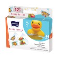 Set 3 x 12 Plasturi Happy Tatoo Bella