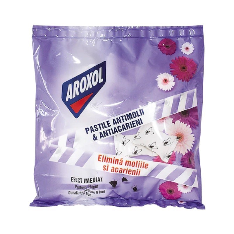 Set 3 x 16 Pastile Parfumate Antimolii & Antiacarieni Aroxol