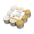 Set 3 x 18 Lumanari Pastila, 4 Ore, Vanilie