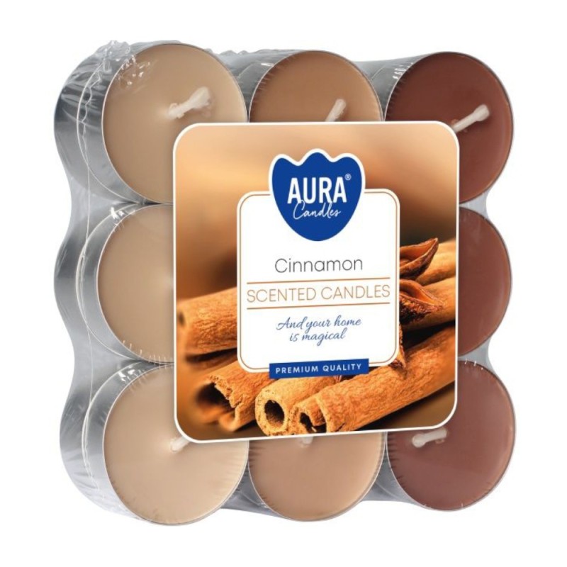 Set 3 x 18 Lumanari Pastila, Scortisoara, Timp Ardere 4 Ore