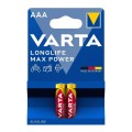 Set 3 x 2 Baterie Alcalina R3 (AAA) MaxTech Varta, Blister