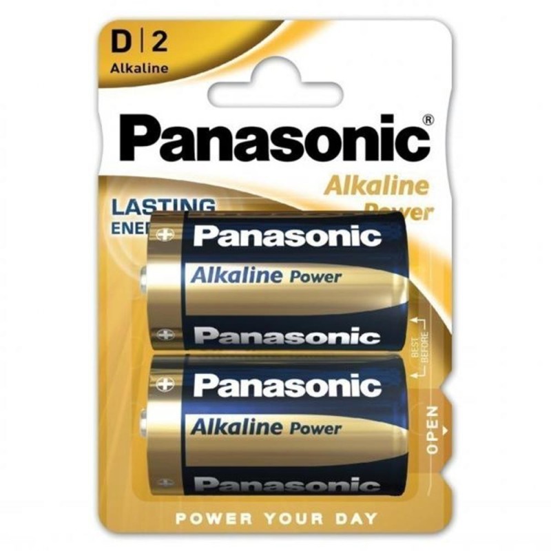 Set 3 x 2 Baterii Alcaline Panasonic, R20