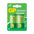 Set 3 x 2 Baterii Zinc R20 D, GP Greencell