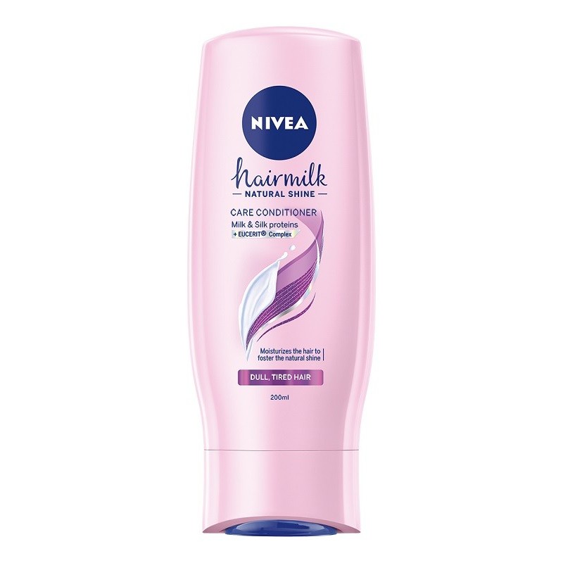 Set 3 x 200 ml Balsam de Par Hairmilk Shine Nivea Hair Care