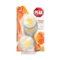 Set 3 x 3 Odorizante Peak WC Floare de Curatare, Mandarina, 45 g