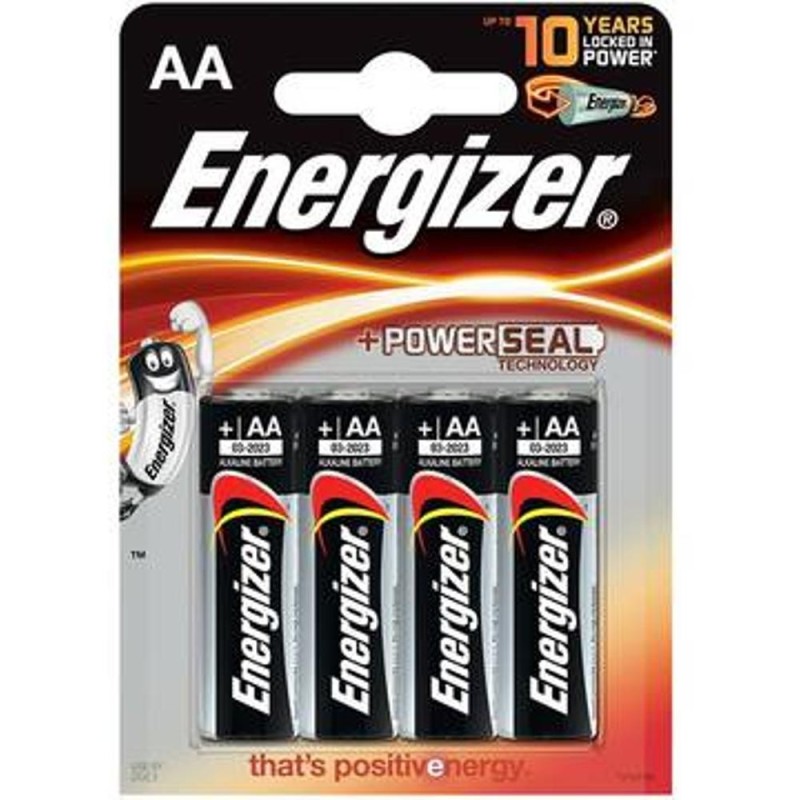 Set 3 x 4 Baterie Alcalina Energizer, R6