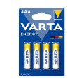 Set 3 x 4 Baterii Alcaline AAA R3 Varta Energy