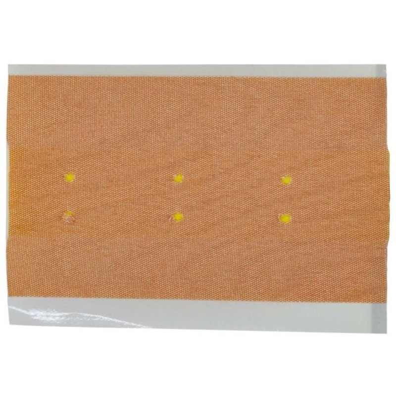 Set 3 x 4 Plasture Medical din Panza Elastica, 6 cm x 10 cm, Banda Autoadeziva pentru Fixare Pansamente, Prima