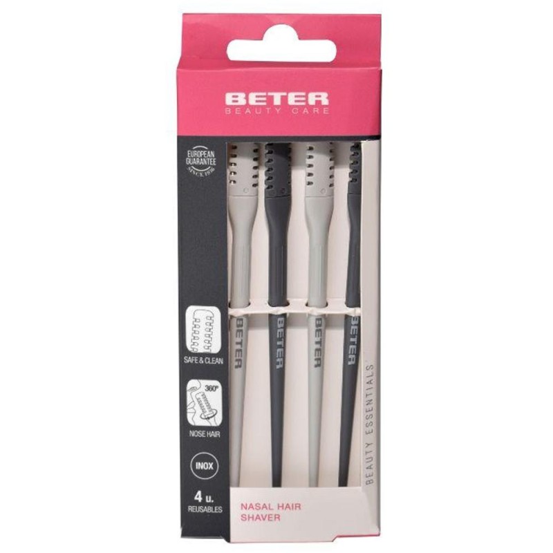 Set 3 x 4 Razor Nazal Reutilizabil Beter