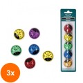 Set 3 x 5 Magneti Gargarita, 35 mm