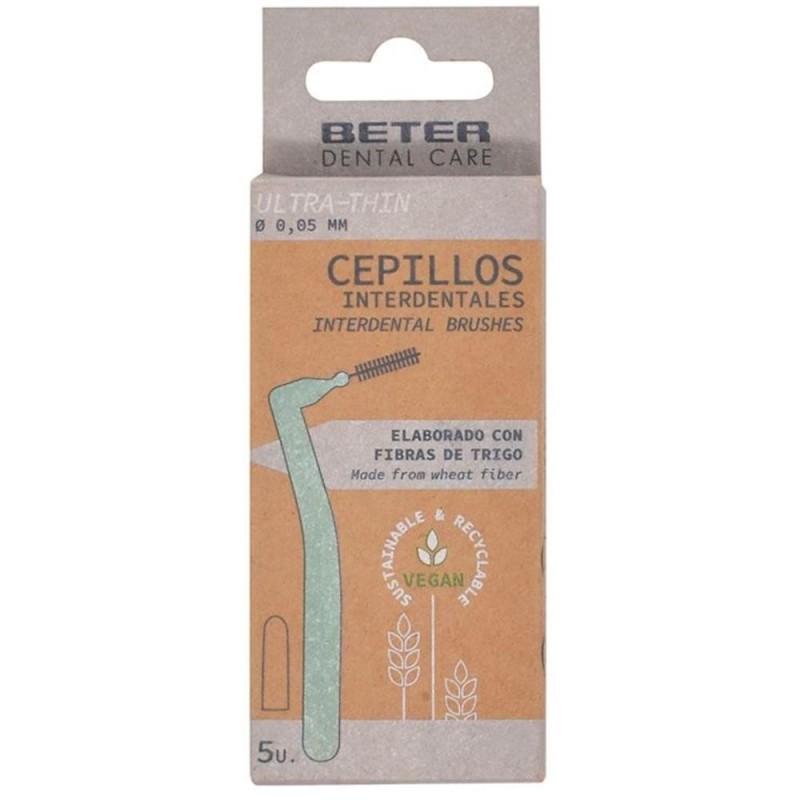 Set 3 x 5 Periuta Interdentala Beter Vegan, 0.5 mm