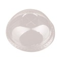 Set 3 x 50 Capace Biodegradabile, Compostabile, PLA Cupola, Gaura X, Transparente, 76 mm