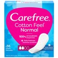 Set 3 x 56 Absorbante Zilnice Carefree Panty Liners, Cotton