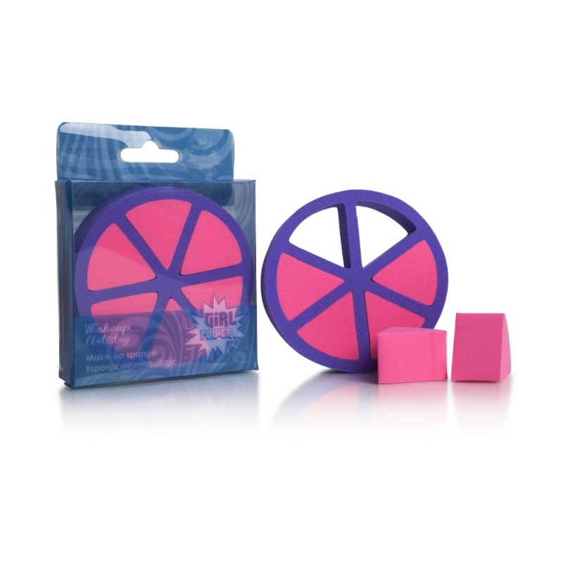 Set 3 x 6 Bureti pentru Make-Up Pokhara, Girl Power, Albastru