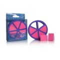 Set 3 x 6 Bureti pentru Make-Up Pokhara, Girl Power, Albastru