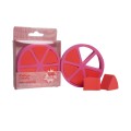 Set 3 x 6 Bureti pentru Make-Up Pokhara, Girl Power, Rosu