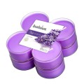 Set 3 x 8 Lumanari Pastila 8h, Bolsius - Lavanda