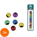 Set 3 x 8 Magneti Gargarita, 20 mm