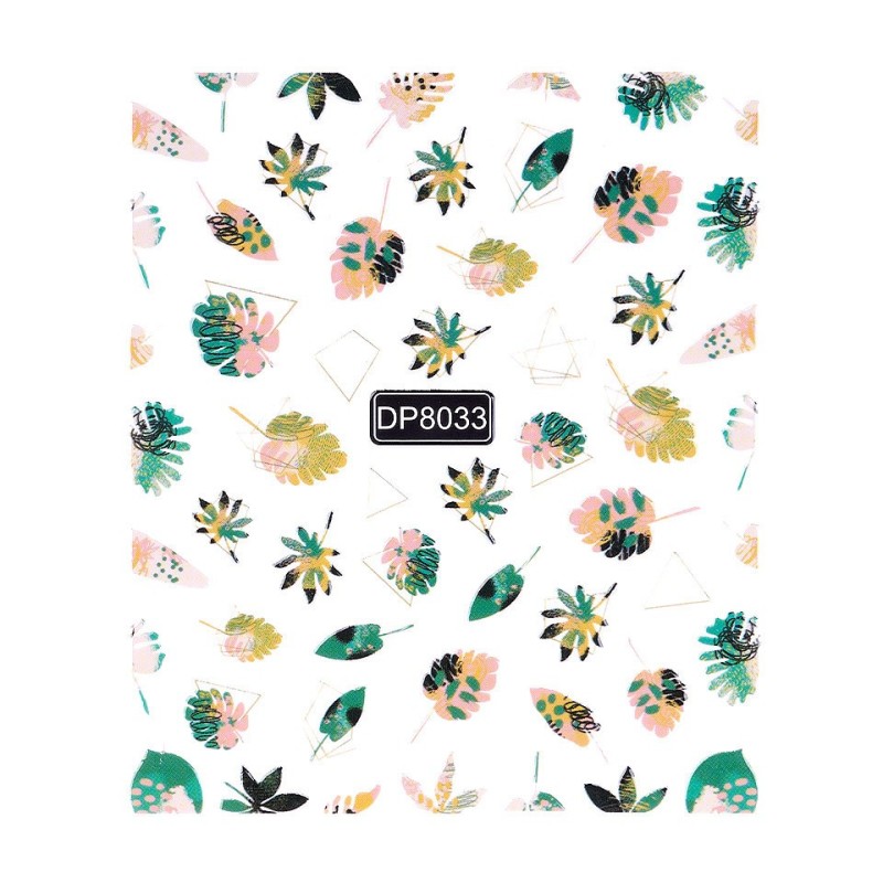 Set 3 x Abtibild Unghii SensoPRO Milano, Exotic Flavour Dp8033