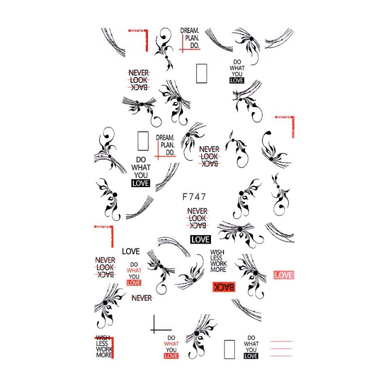 Set 3 x Abtibild Unghii SensoPRO Milano, Royal Shapes F747