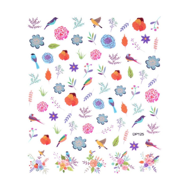 Set 3 x Abtibild Unghii SensoPRO Milano, Summer Colors Dp125