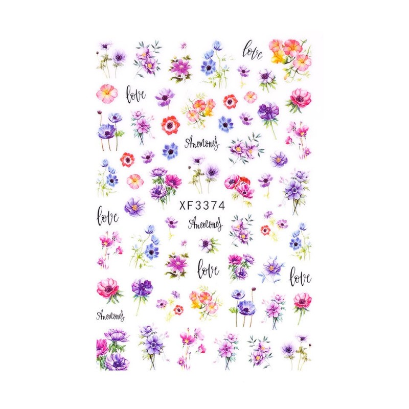 Set 3 x Abtibild Unghii SensoPRO Milano, Summer Ultra Xf3374