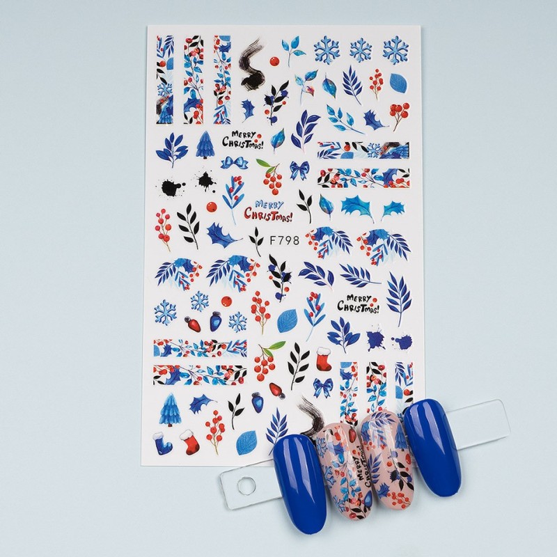 Set 3 x Abtibild Unghii SensoPRO Milano, Winter Fair F798