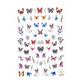 Set 3 x Abtibilduri Unghii SensoPRO Milano Butterfly Space, Model Ca478