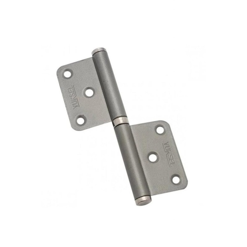 Set 3 x Balama Semingropata pentru Usi Model 207, 120x42 mm, Finisaj Gri